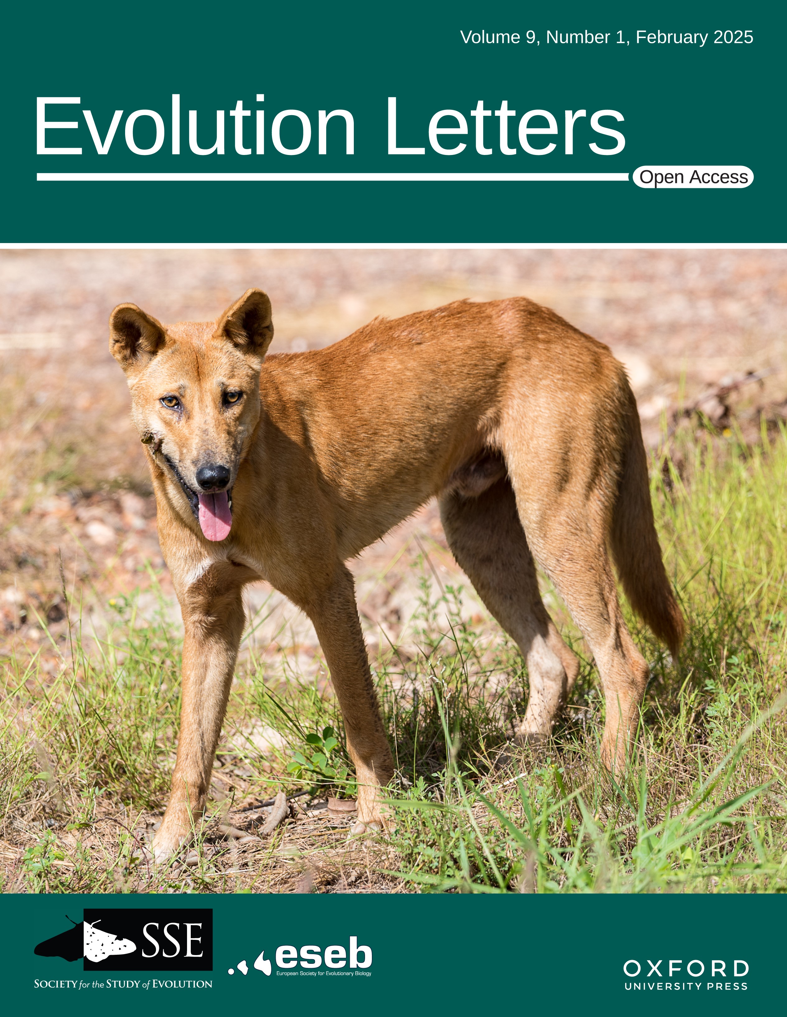 Evolution Letters journal cover