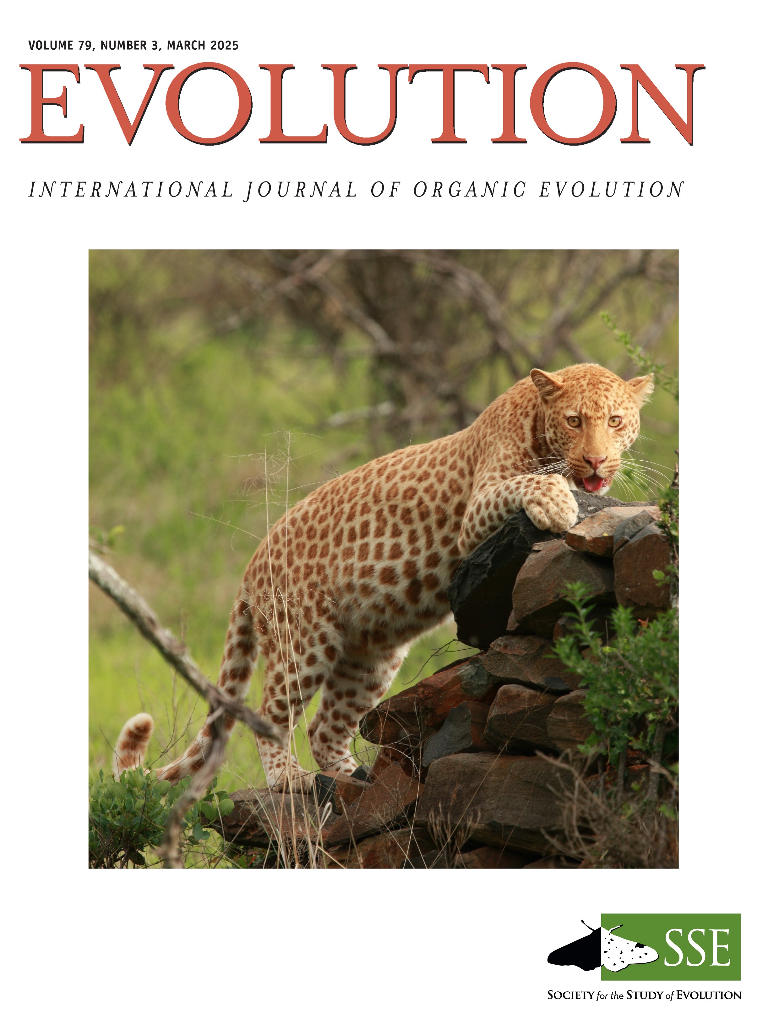 Evolution journal cover