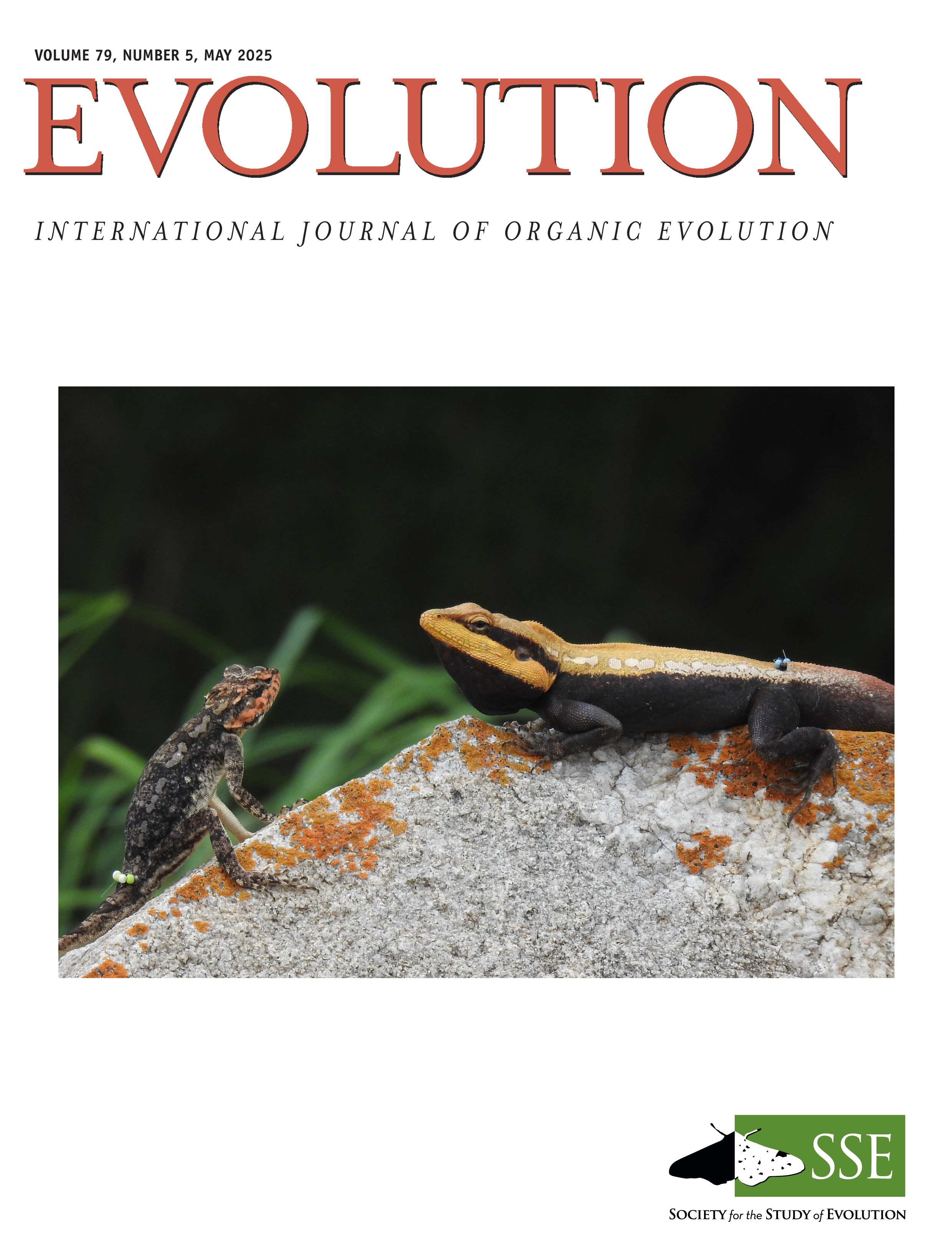 Evolution journal cover