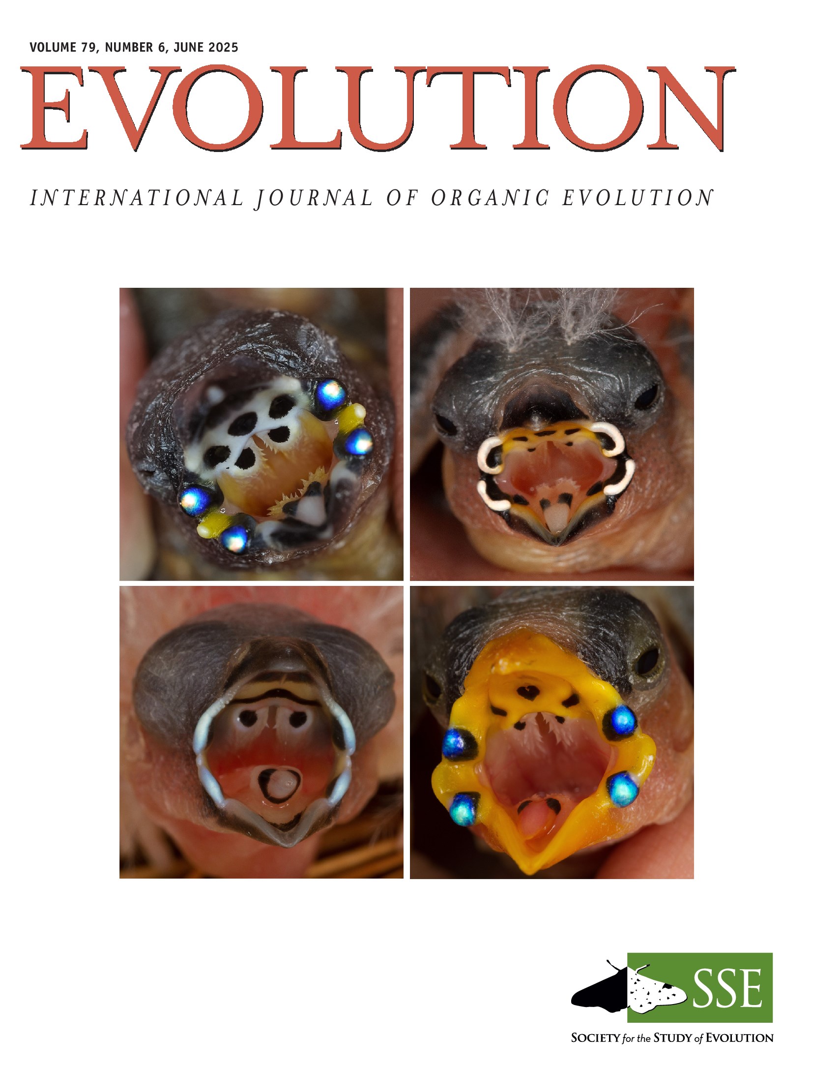 Evolution journal cover
