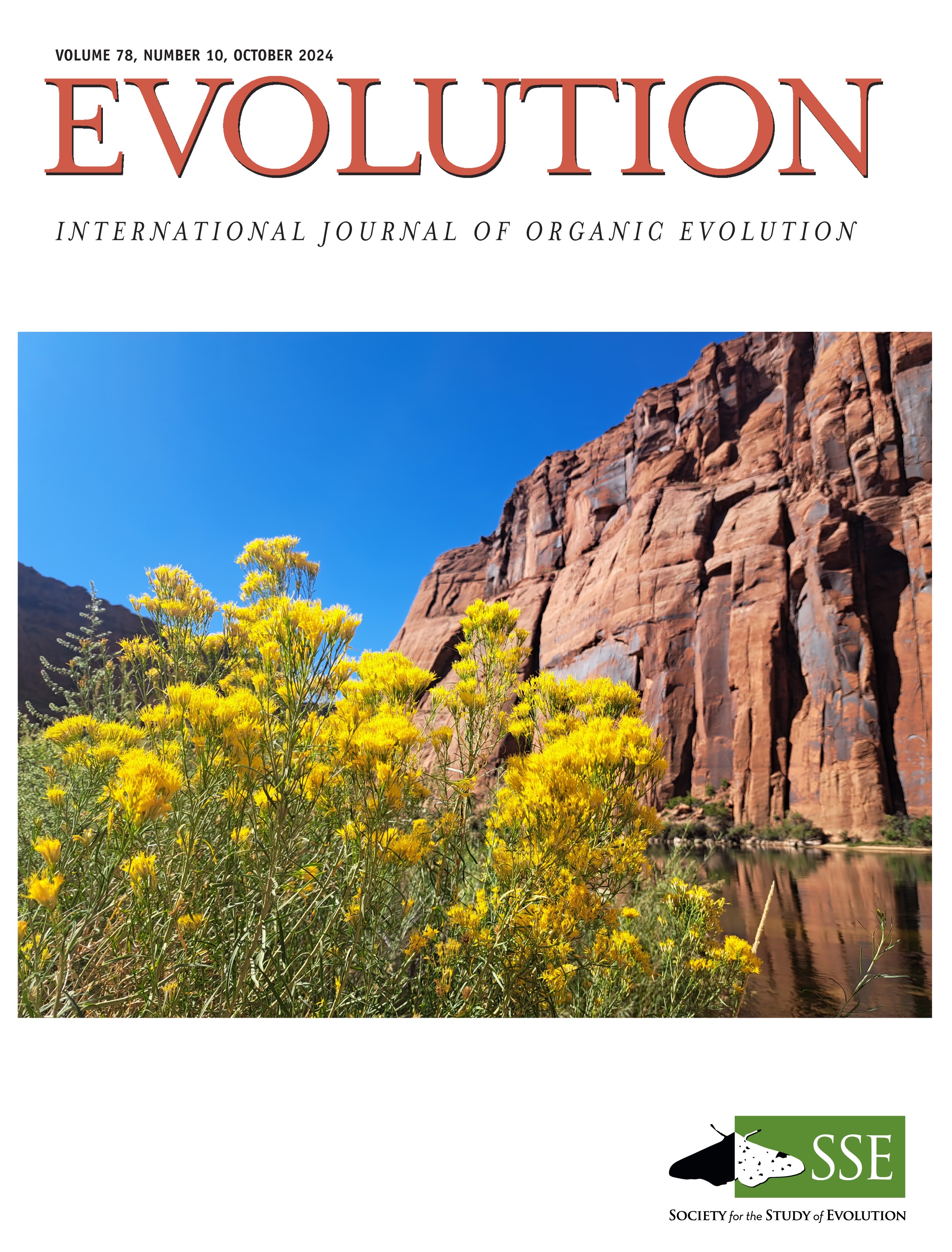 Evolution journal cover